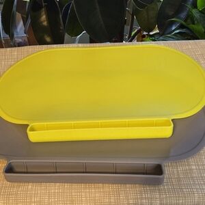 Silicone placemat. For children or elderly to help hold their plate in place